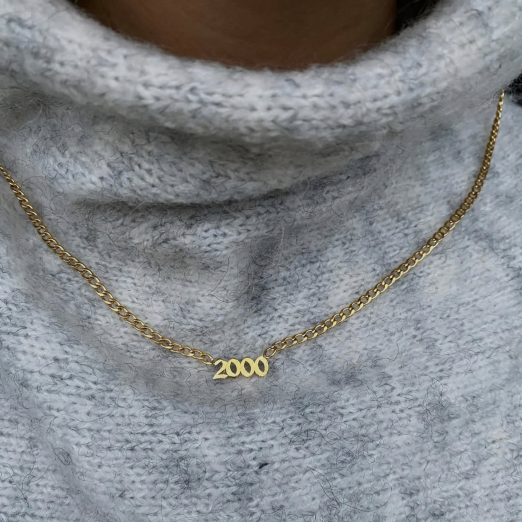 Birth Year Halskjede winther-studio-norway