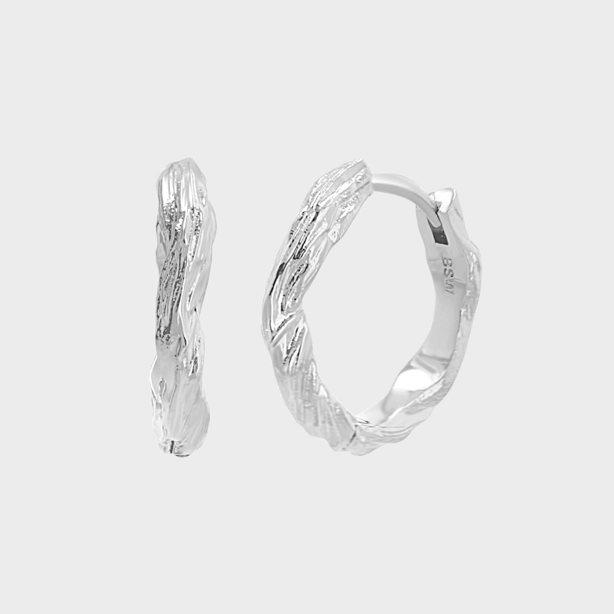 Dalgalar Hoops Sølv