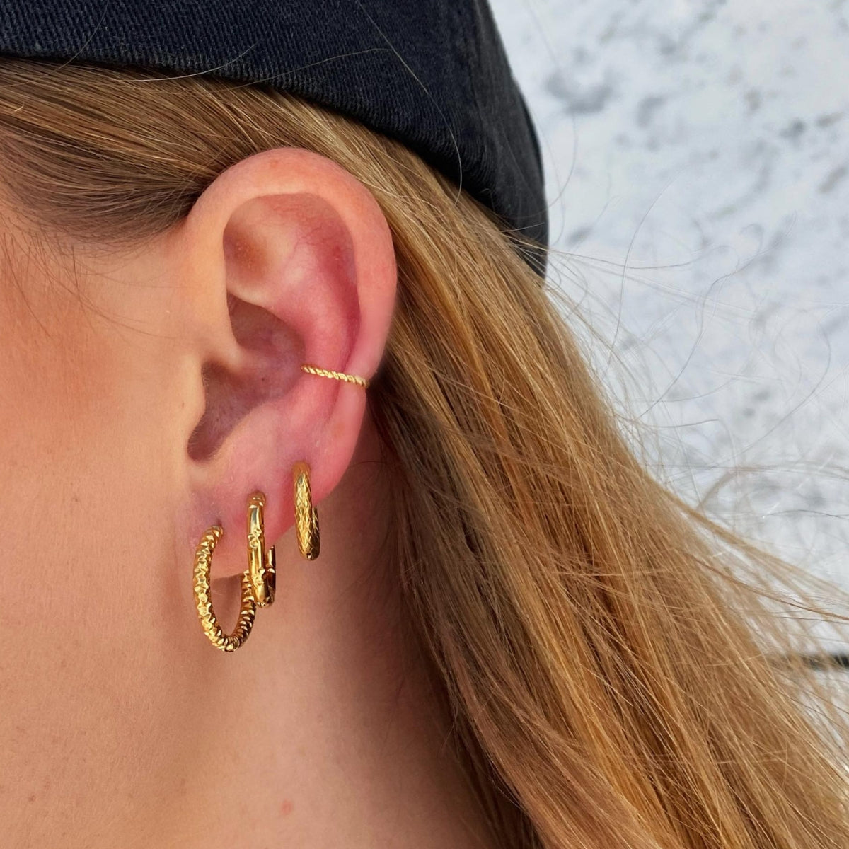 Snakeskin Hoops winther-studio-norway