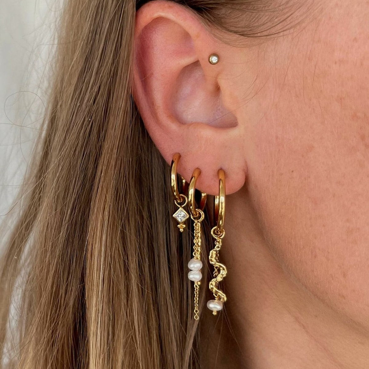 Double Pearl Charm winther-studio-norway