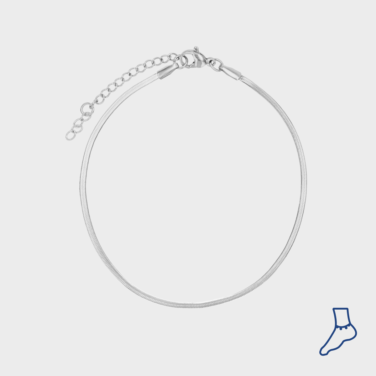 Flat Snake Ankelkjede winther-studio-norway