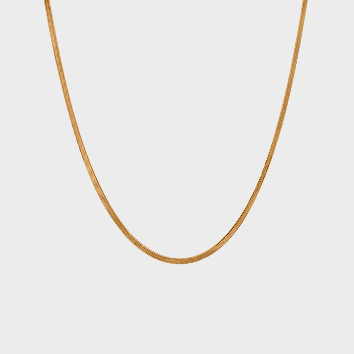 Flat Snake Halskjede winther-studio-norway