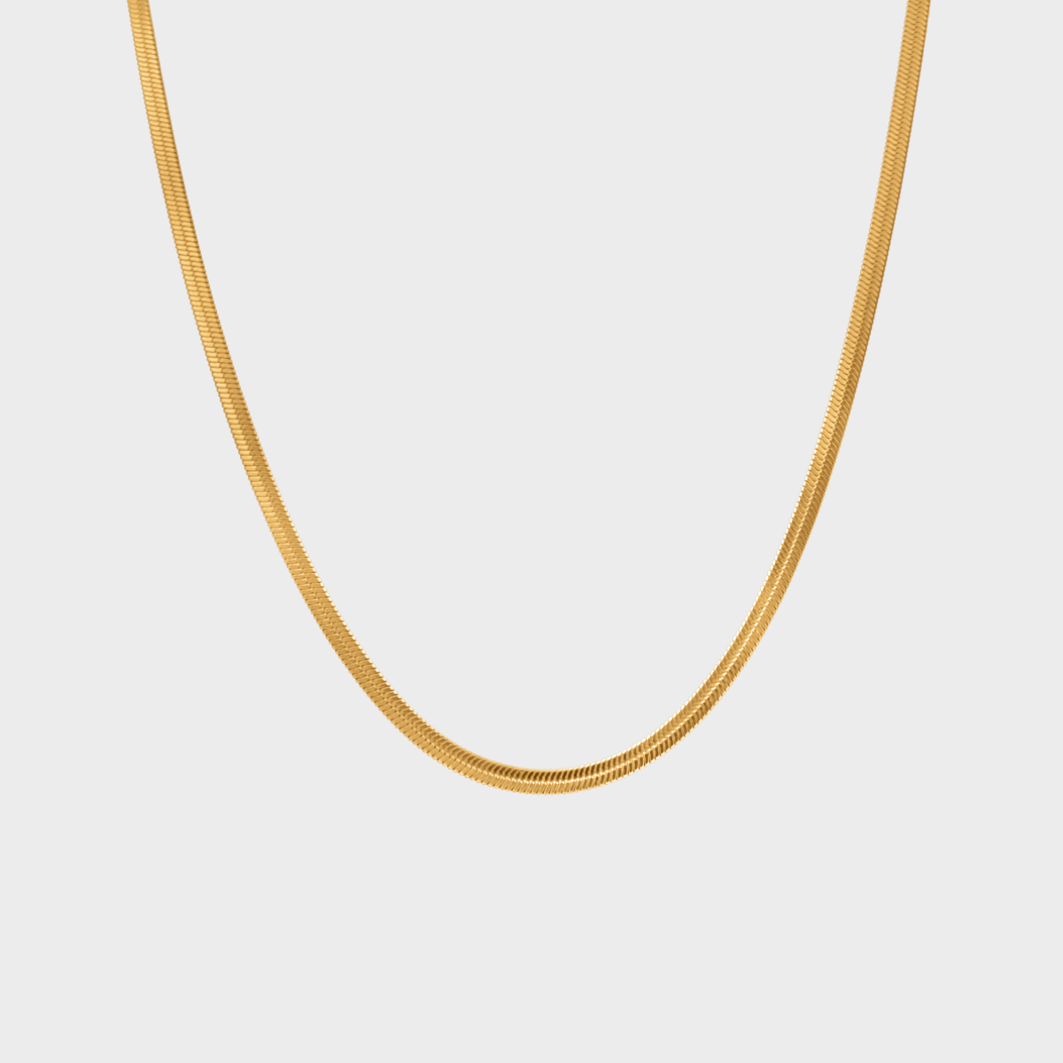 Flat Snake Halskjede winther-studio-norway