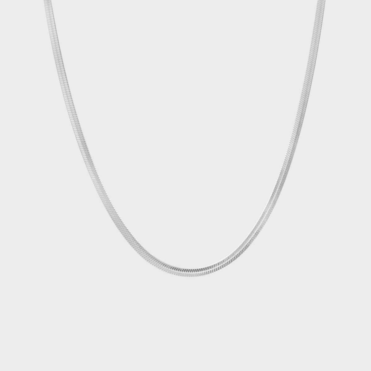 Flat Snake Halskjede winther-studio-norway