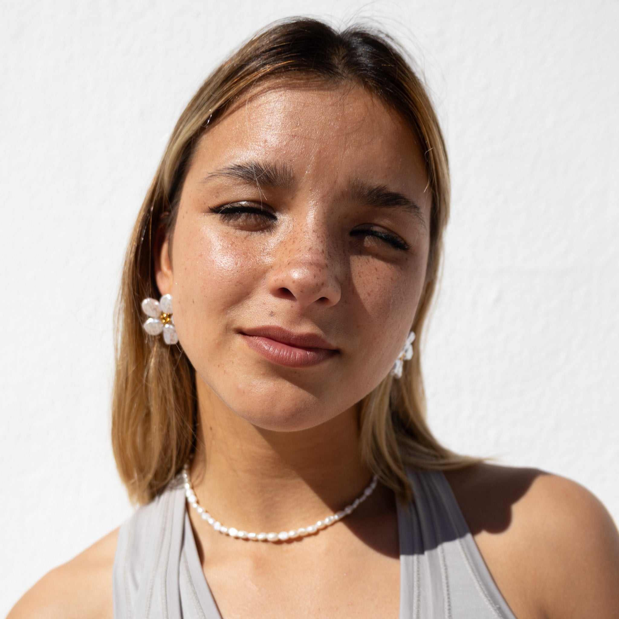 Pearly Bloom Øredobber winther-studio-norway