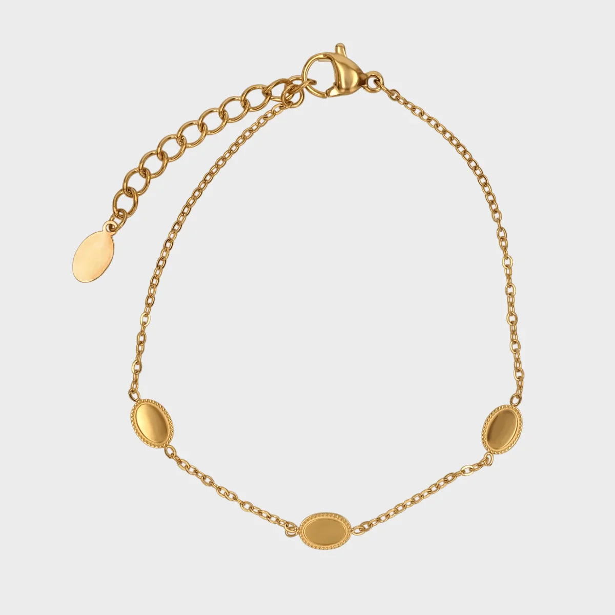 Plate Charm Armbånd winther-studio-norway