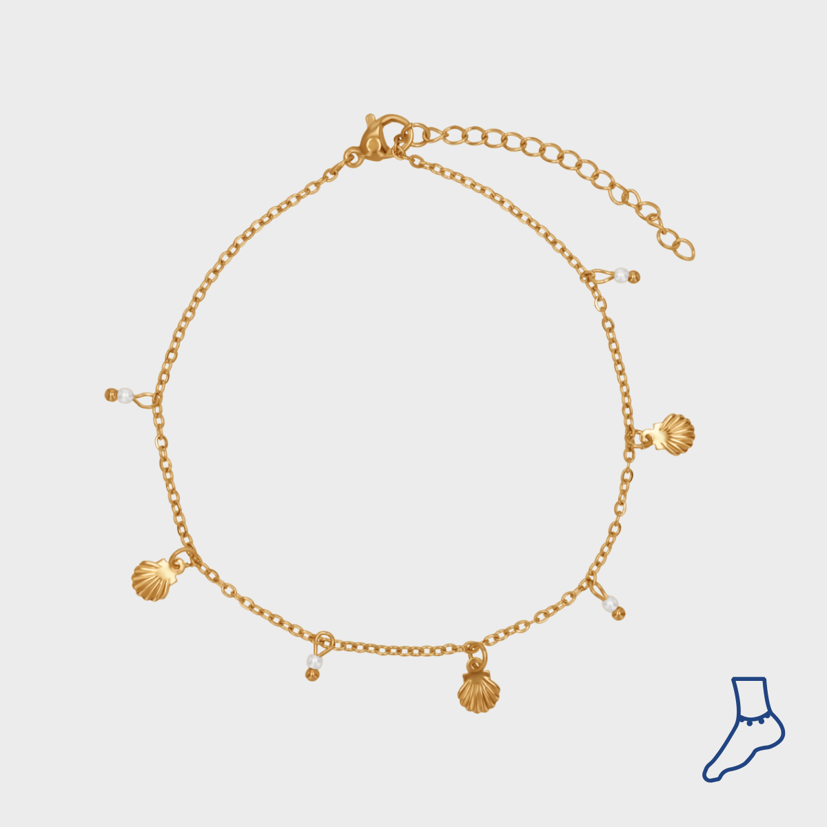 Shell Selena Ankelkjede winther-studio-norway