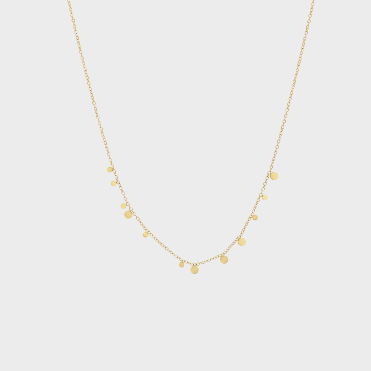 Simple Coin Halskjede winther-studio-norway