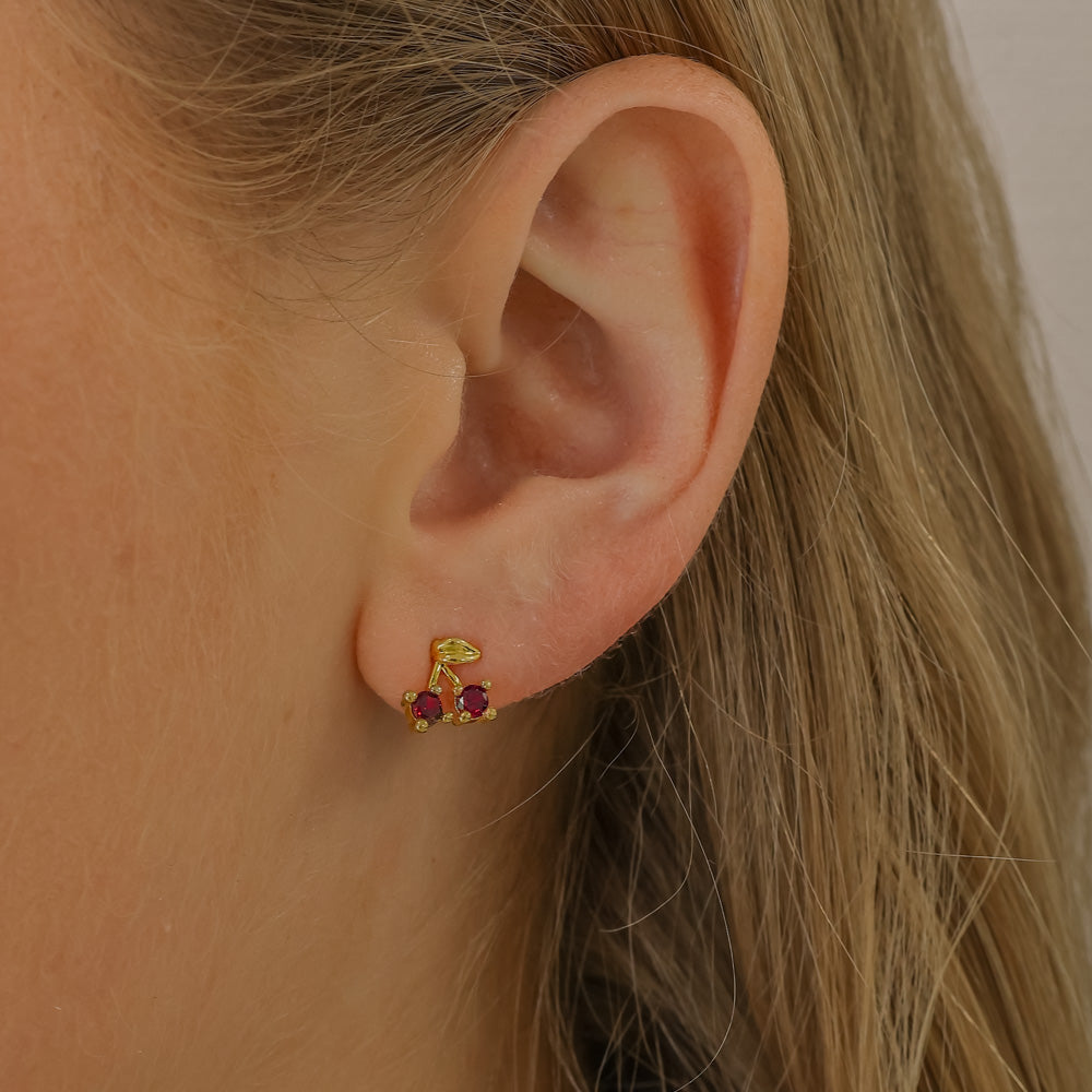 Cherry Øredobber winther-studio-norway