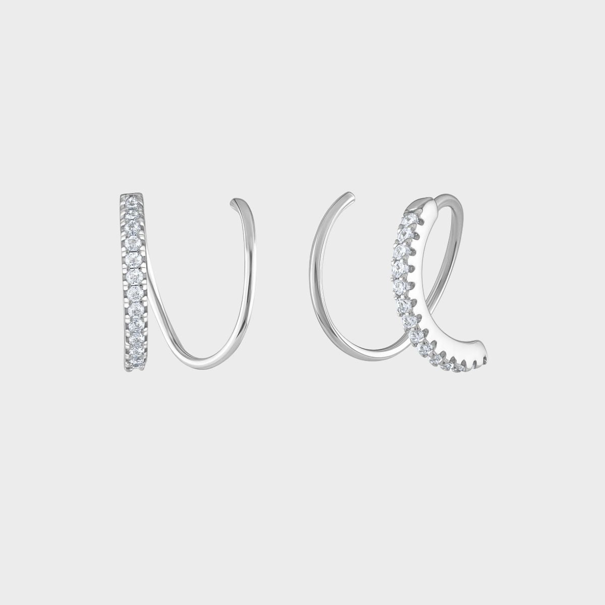 Crystal Twist Øreringer winther-studio-norway