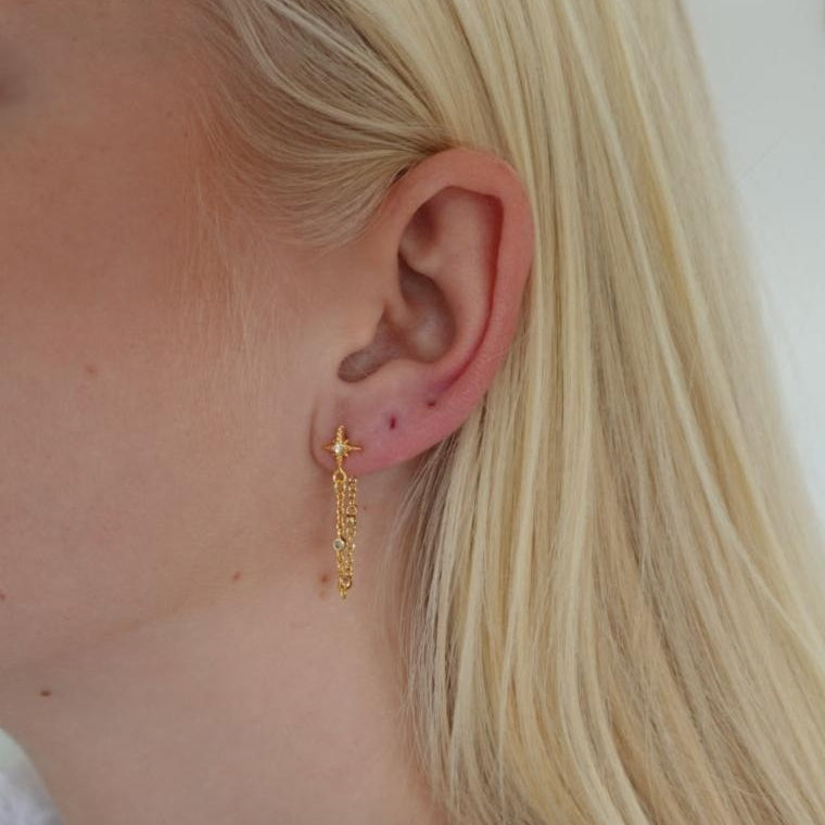 Polaris Chain Øredobber winther-studio-norway