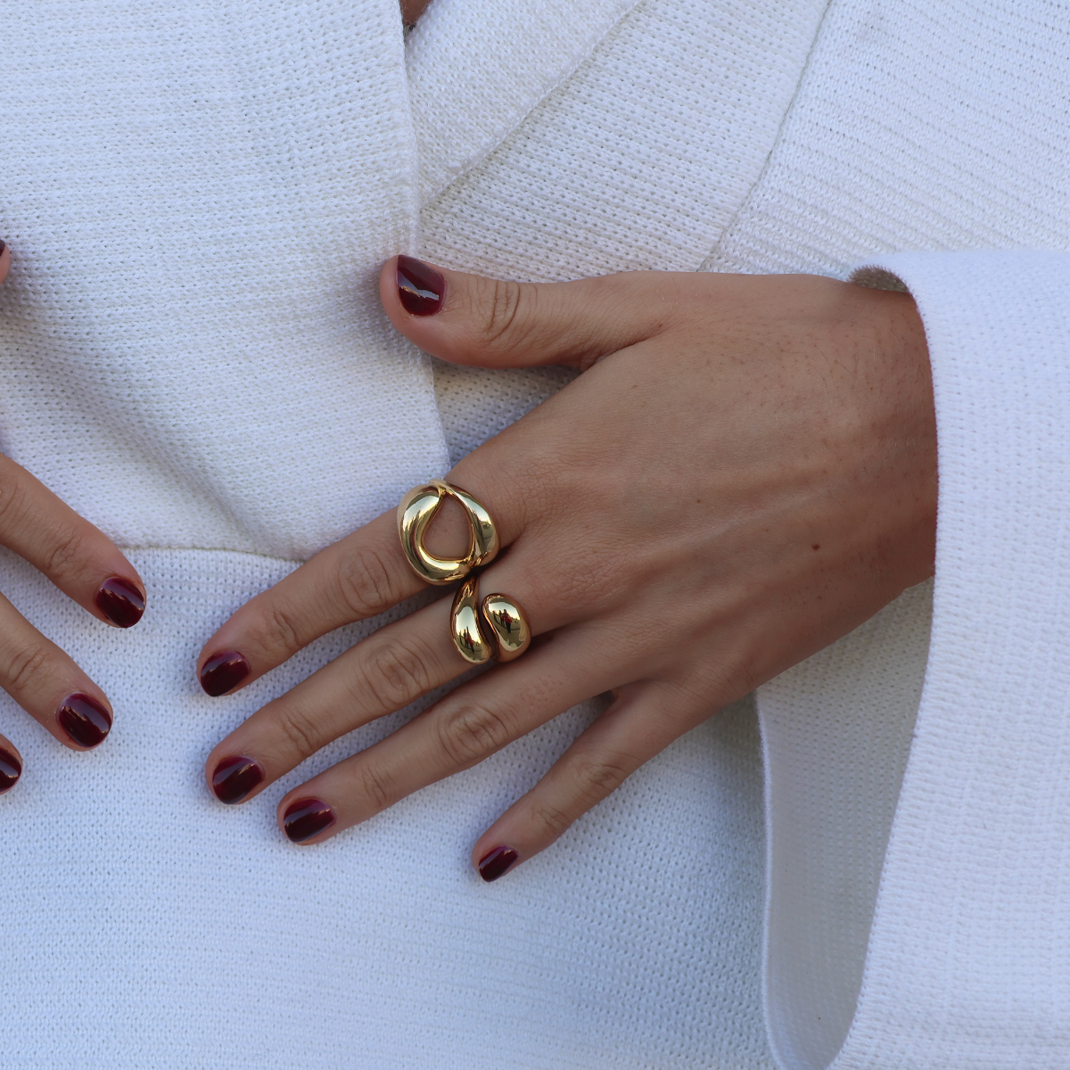 Double Goccia Ring winther-studio-norway