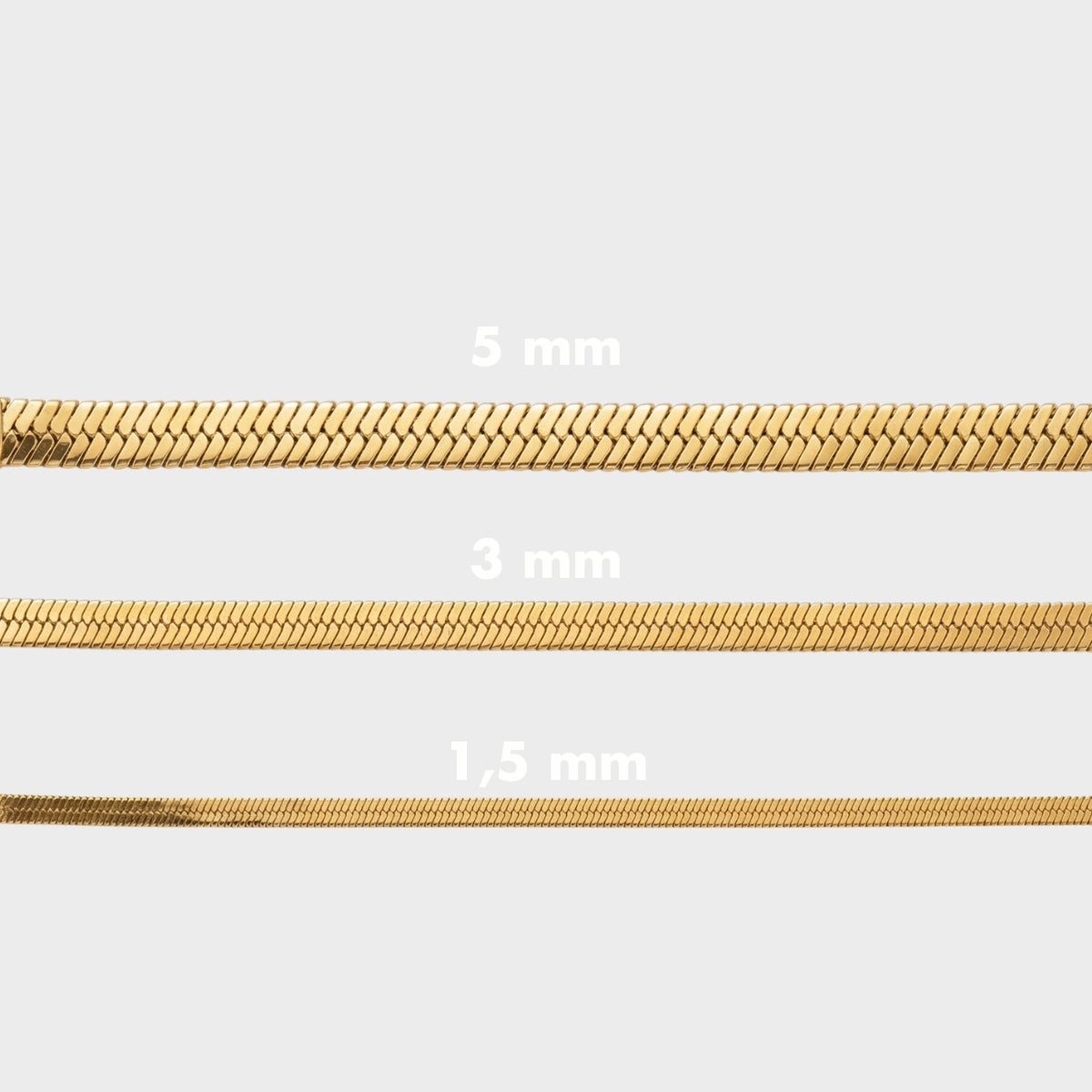 Flat Snake Armbånd winther-studio-norway