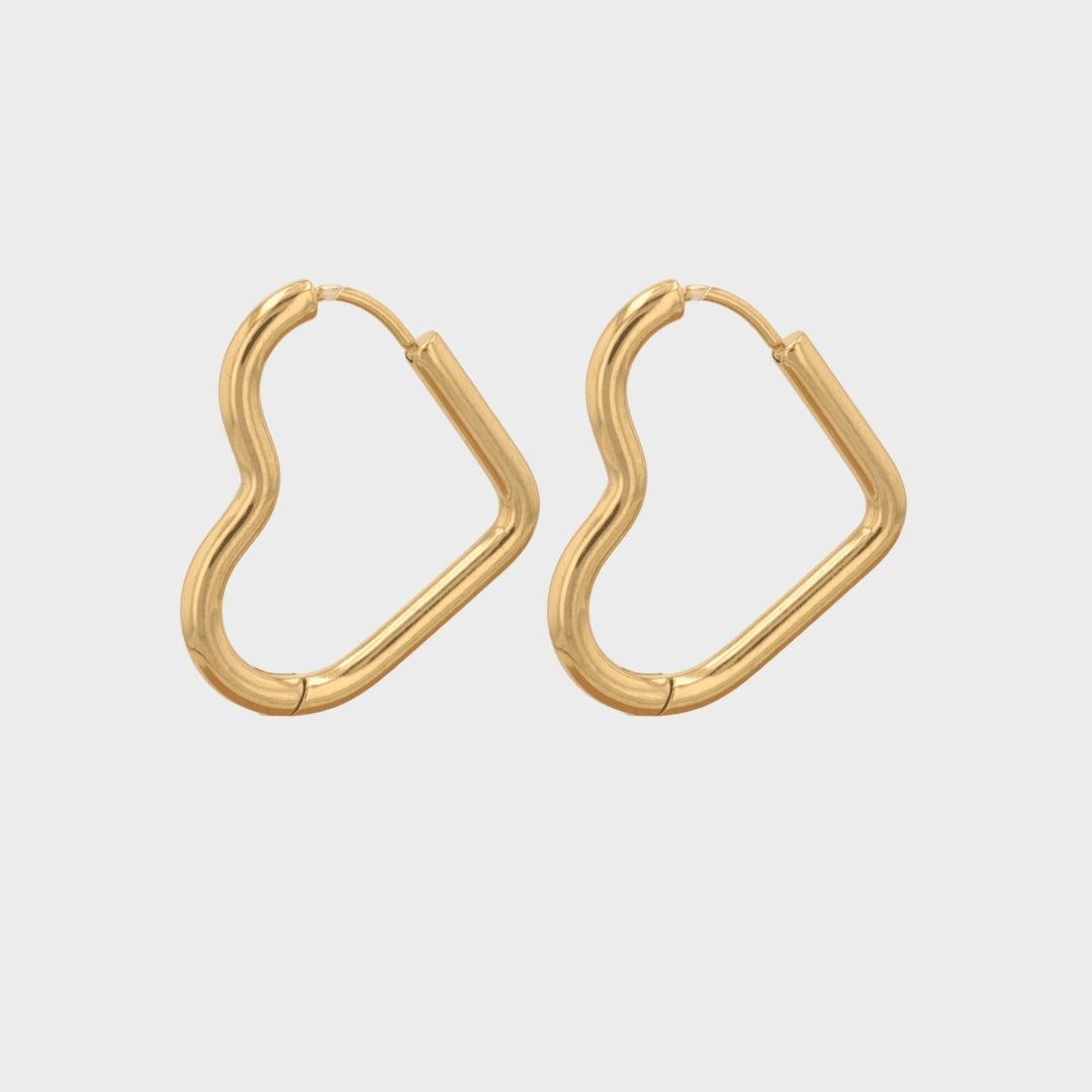 Simple Heart Hoops winther-studio-norway