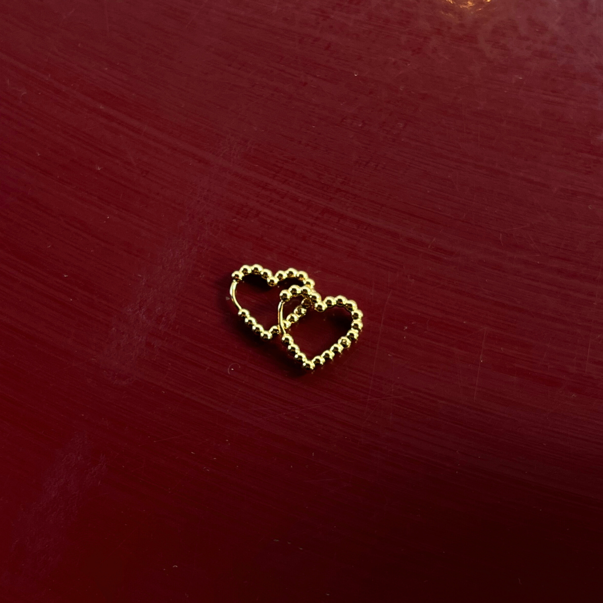 Bubble Heart Hoops winther-studio-norway