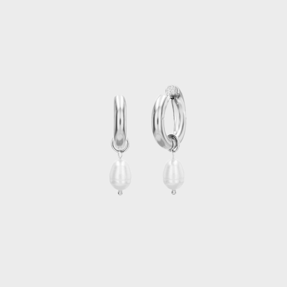 Chunky Pearl Hoops winther-studio-norway