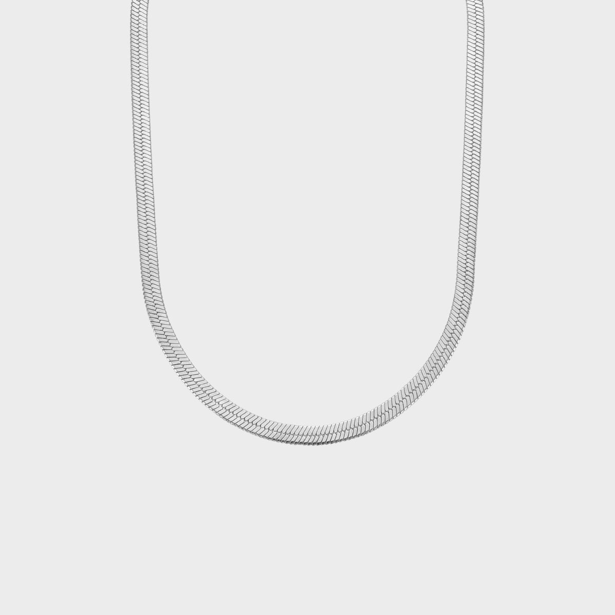 Flat Snake Halskjede winther-studio-norway
