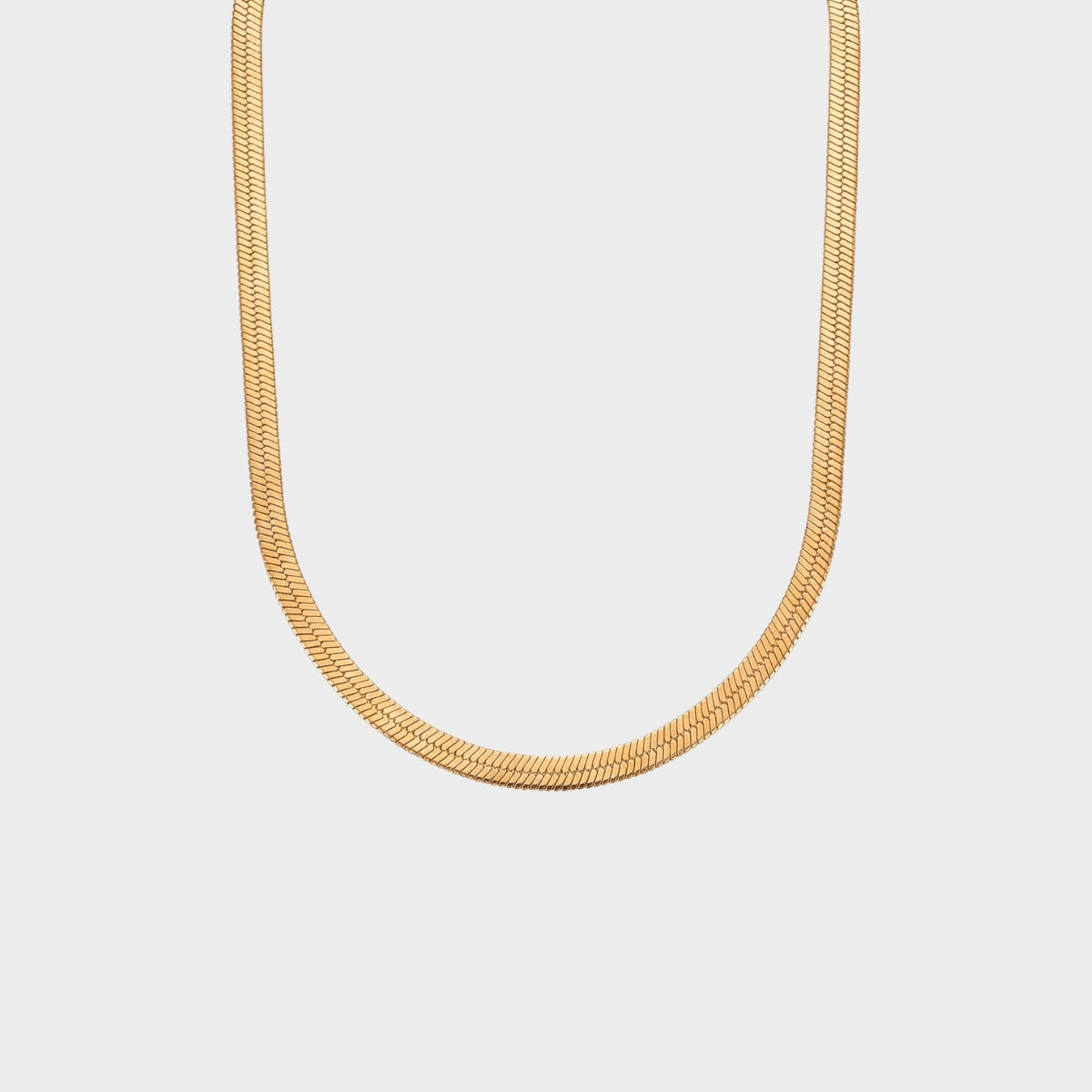 Flat Snake Halskjede winther-studio-norway