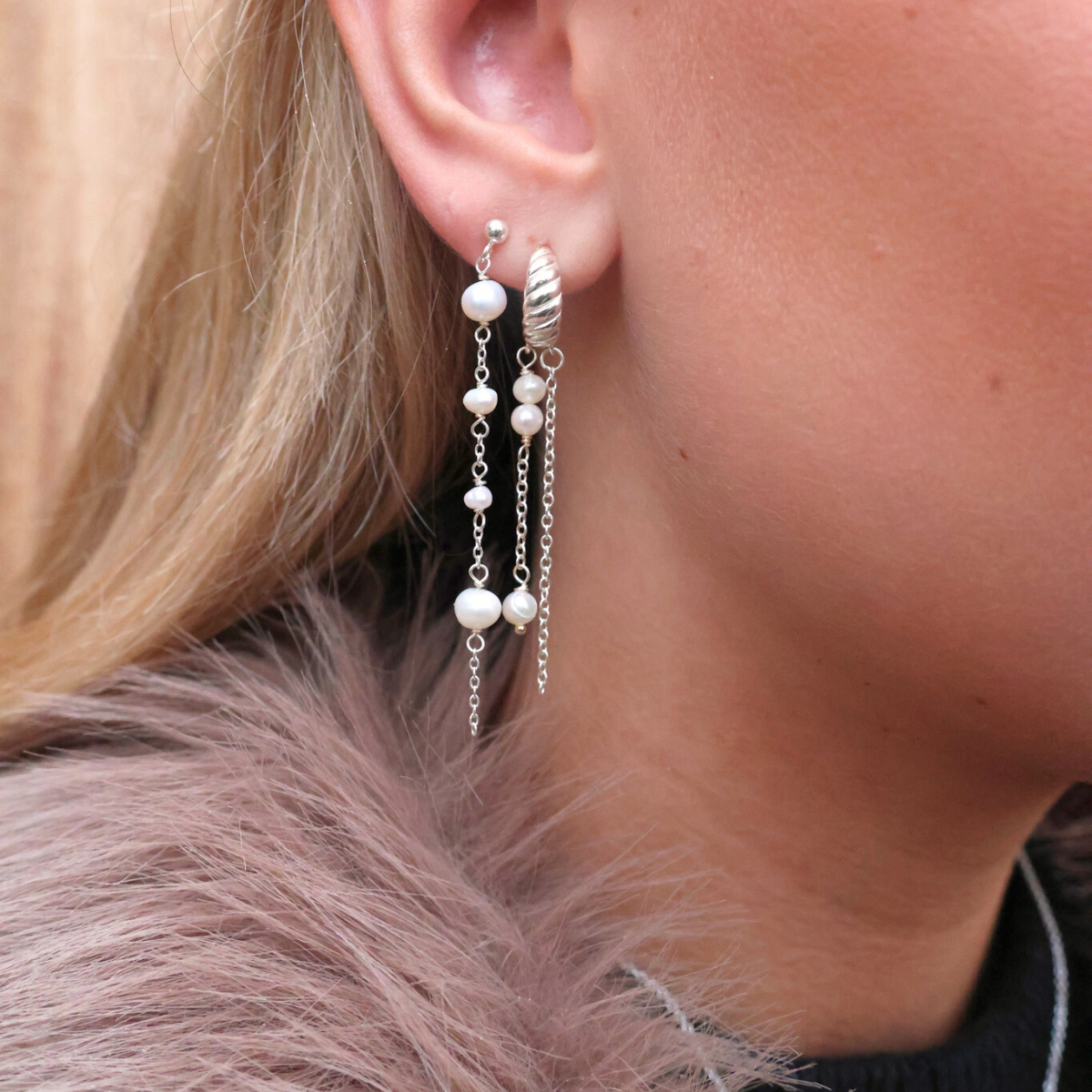 Kalo Pearl Øredobber winther-studio-norway