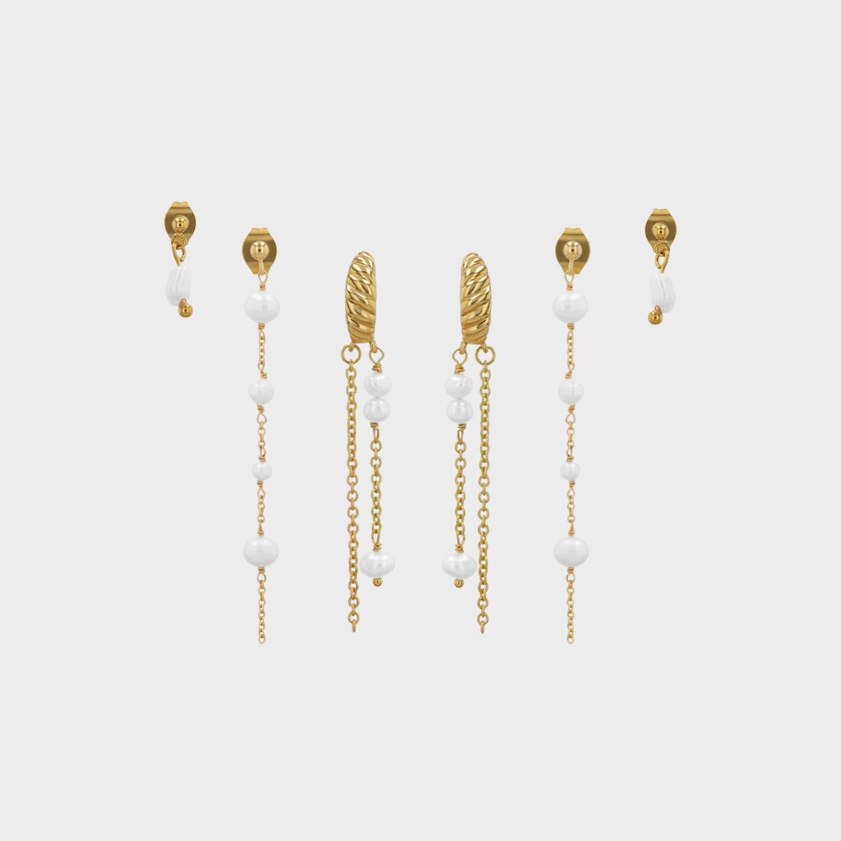 Pearl Øredobber Mix winther-studio-norway