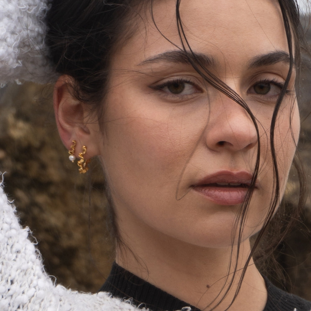 Mope Pearl Stud-Øredobber winther-studio-norway