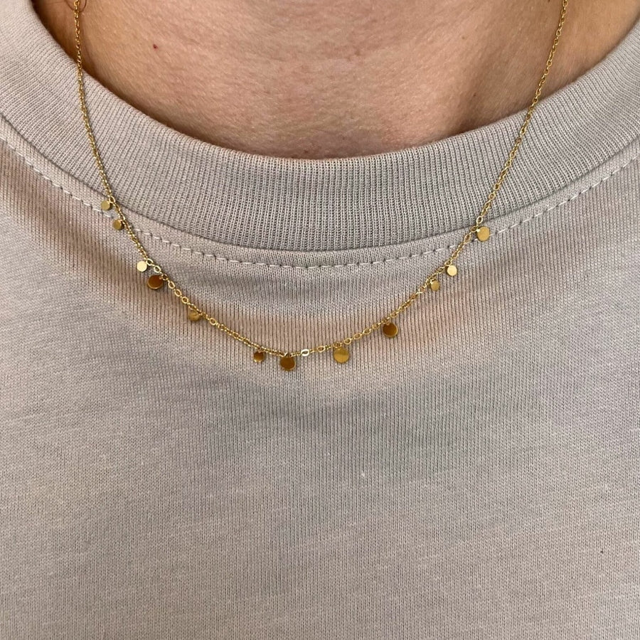 Simple Coin Halskjede winther-studio-norway