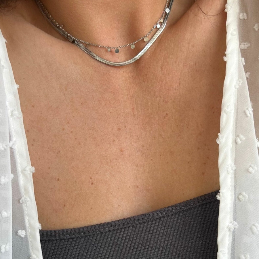 Simple Coin Halskjede winther-studio-norway