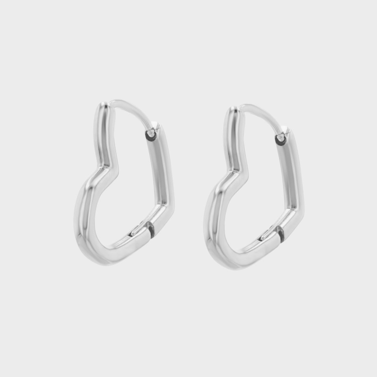 Simple Heart Hoops winther-studio-norway