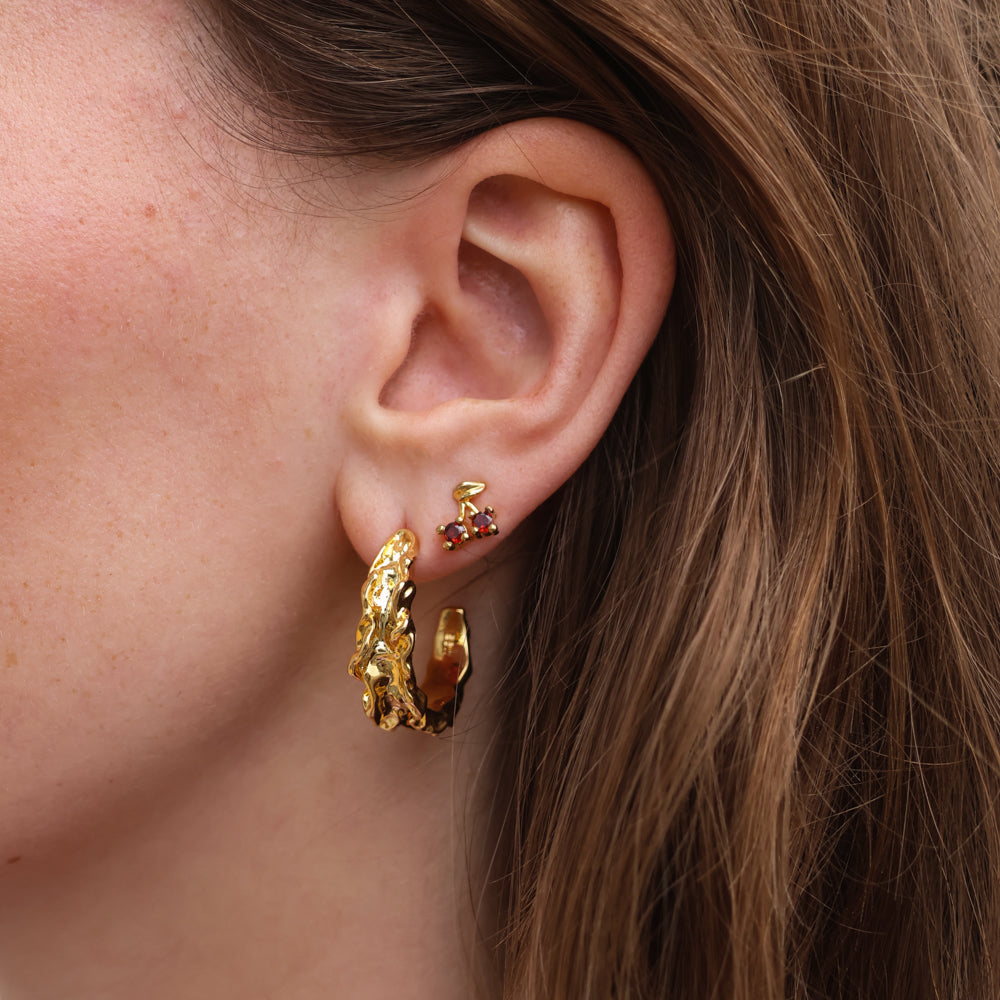 Nami Folded Hoops winther-studio-norway