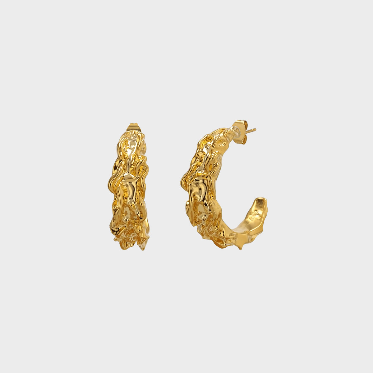 Nami Folded Hoops winther-studio-norway