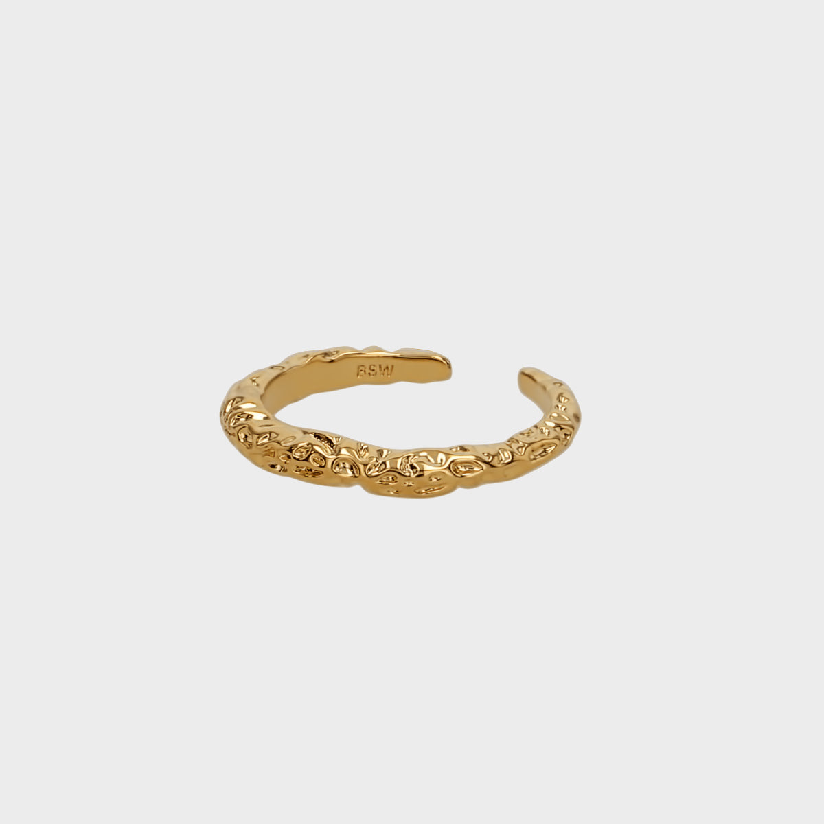 Simple Textured Ring winther-studio-norway